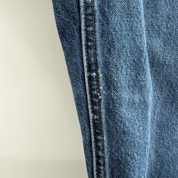 Everlane The 90s Cheeky Jeans Womens 30 Regular Blue Organic Cotton Button Fly - Picture 8 of 11
